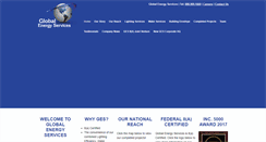 Desktop Screenshot of globalenergyservice.us